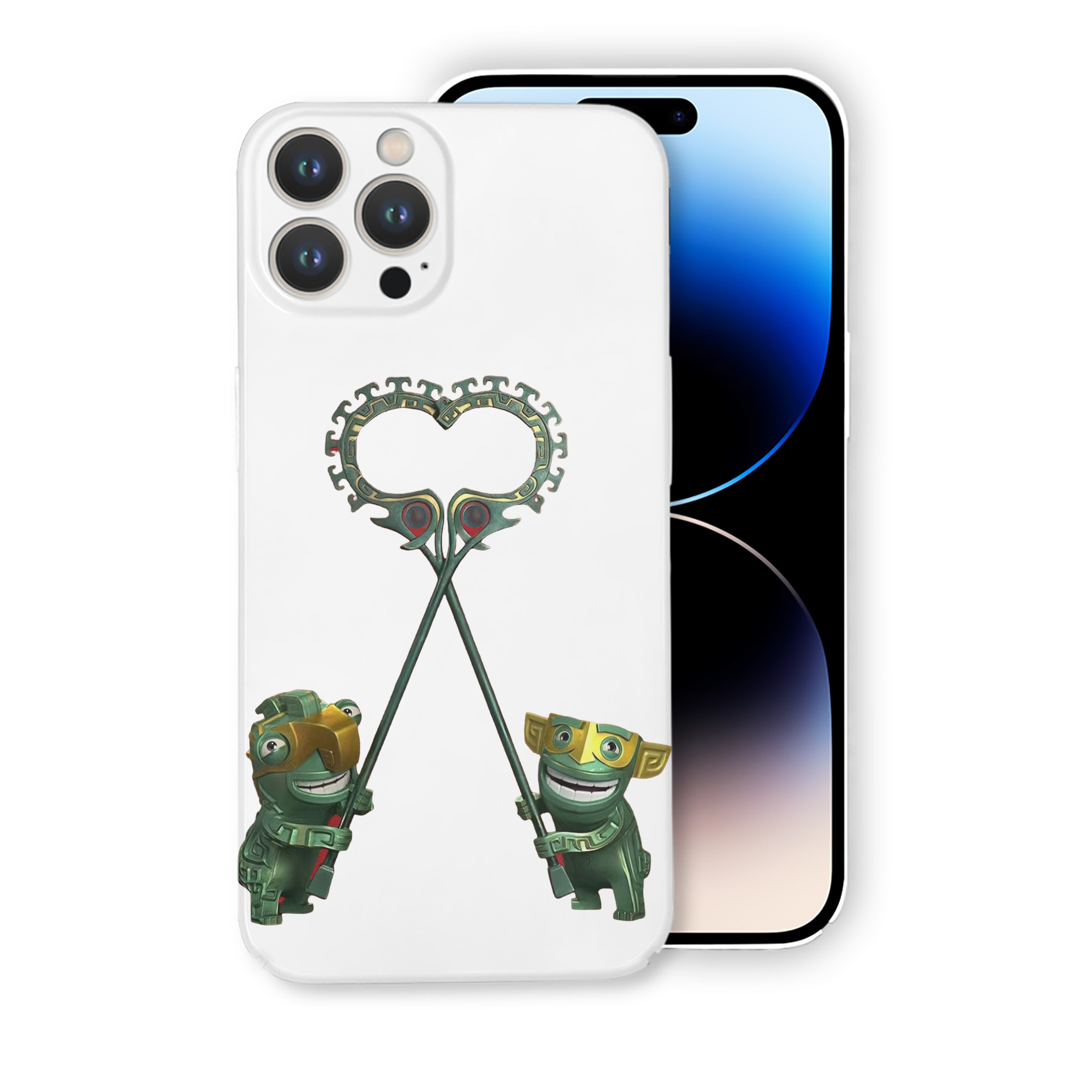 （画像用） Ne Zha 2 ナタ 魔童の大暴れ 【iPhone 14シリーズ対応】ハードケース